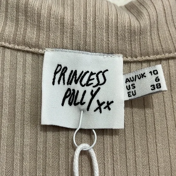 NWOT Princess Polly Cream Mini Dress - Picture 10 of 13
